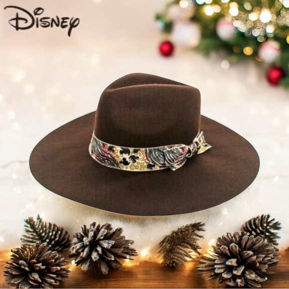 Disney Animal Kingdom Brown Wide-Brimmed Floppy Hat - Picture 3 of 8
